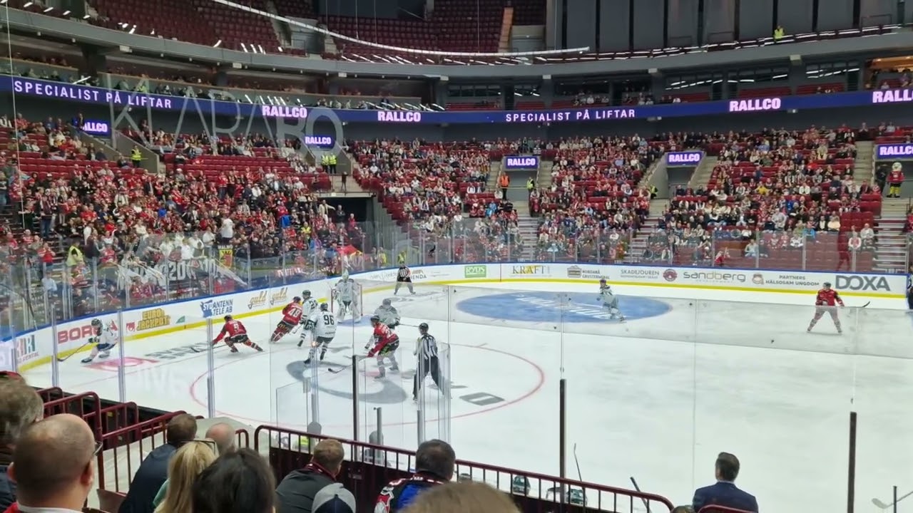 Malm&ouml; Redhawks vs F&auml;rjestad i Malm&ouml; Arena 23.09.2023