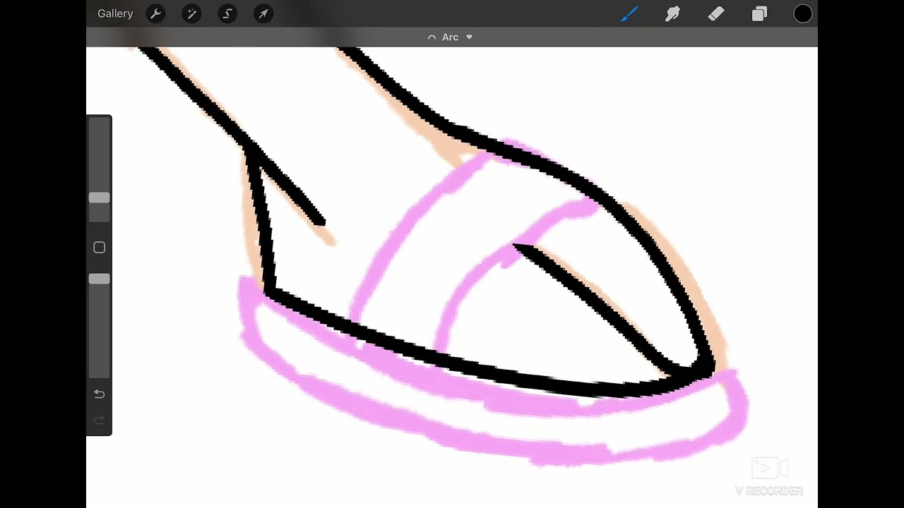 Sketch of Courtney' Dead end. 