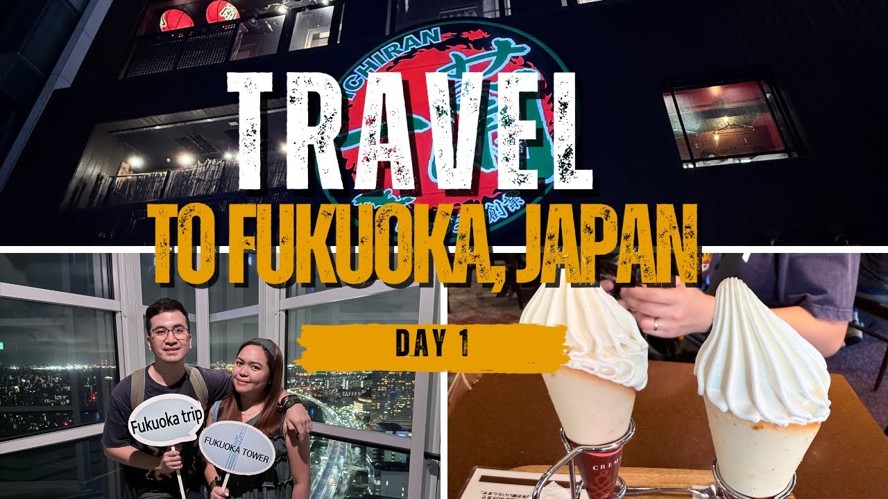 Day 1 in Fukuoka, Japan: Hidden Shopping Gems, Fukuoka Tower & Ichiran Ramen!