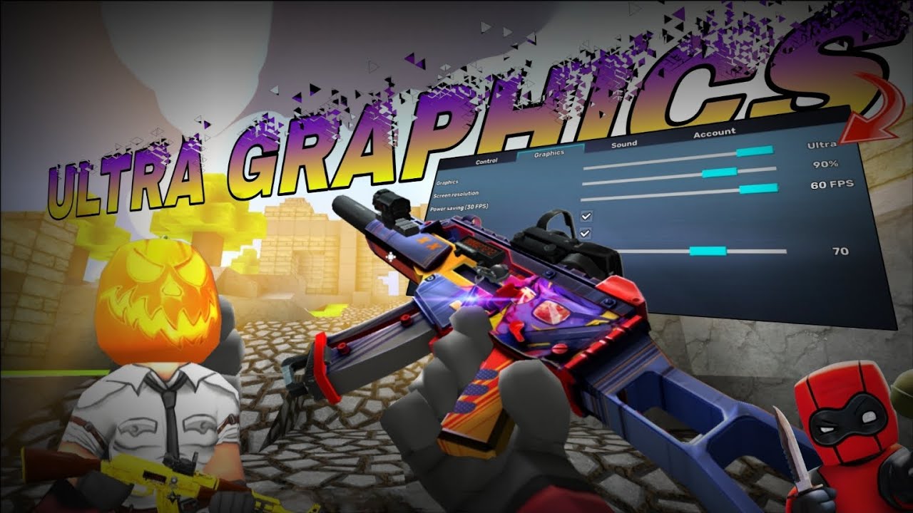ULTRA GRAPHICS GAMEPLAY | KUBOOM 3D FPS | TDM ON ULTRA GRAPHICS #кубум