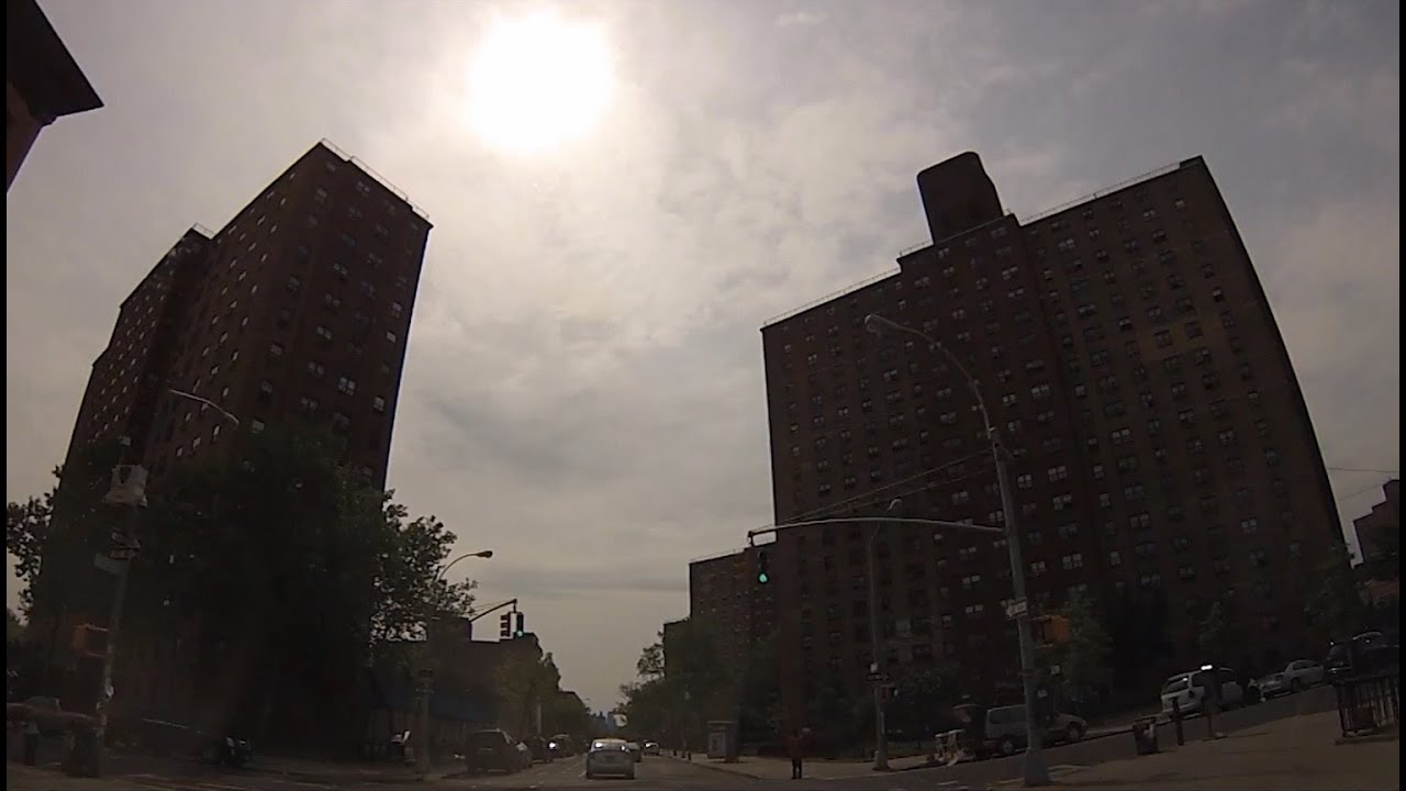 Streets of Bedford-Stuyvesant (Bed-Stuy), Brooklyn - Drive Through Dekalb, Marcy, Gates...