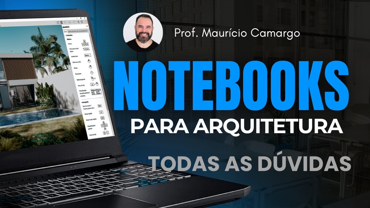 Notebooks para 3D de Arquitetura - Não Compre Antes de Assistir a Este Vídeo.