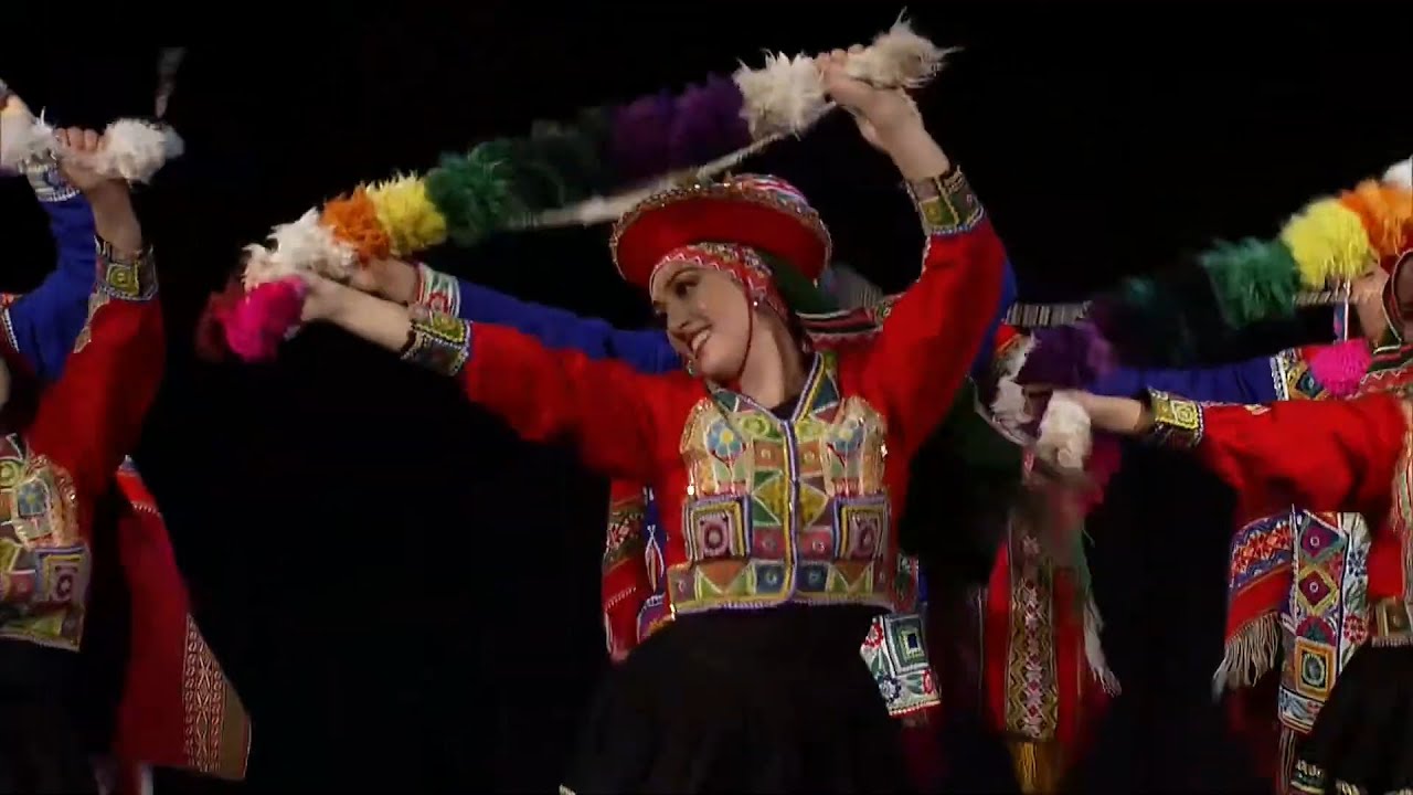 Danza de los cuatro suyos en el lanzamiento del Inti Raymi 2022 - EEUU