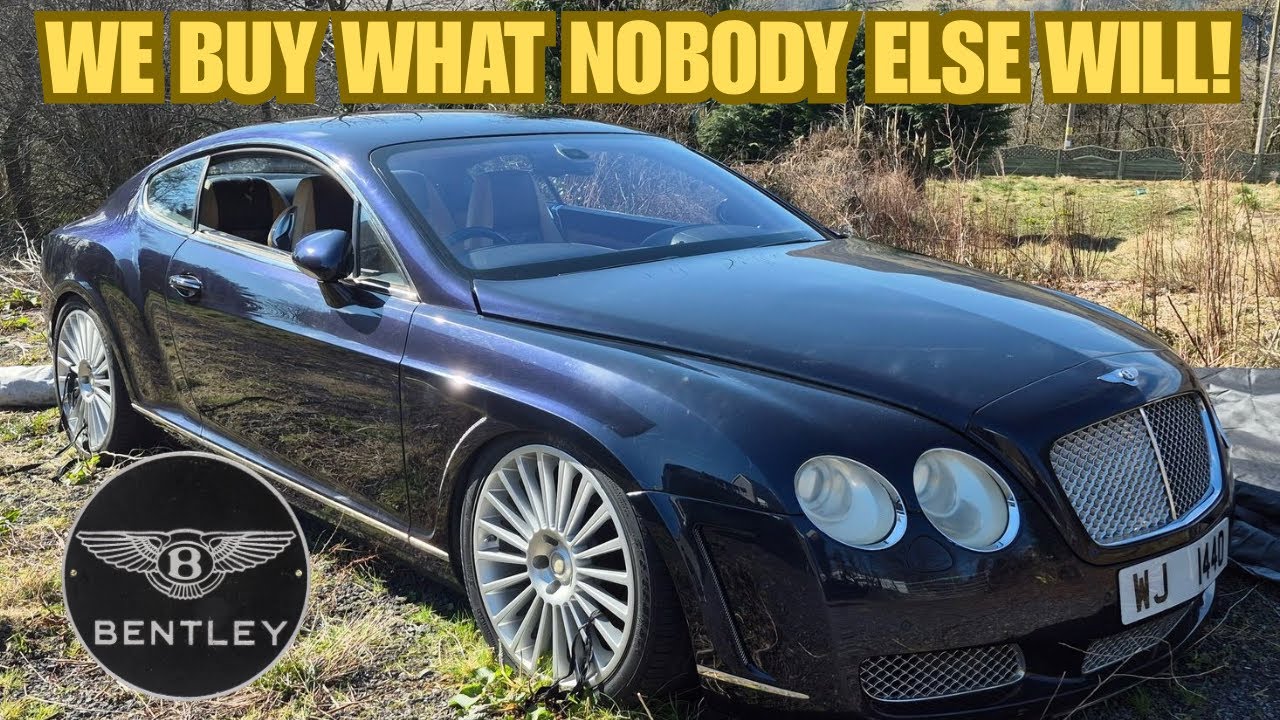 WE BOUGHT AN ABANDONDED BROKEN BENTLEY GT WHAT COULD GO WRONG?