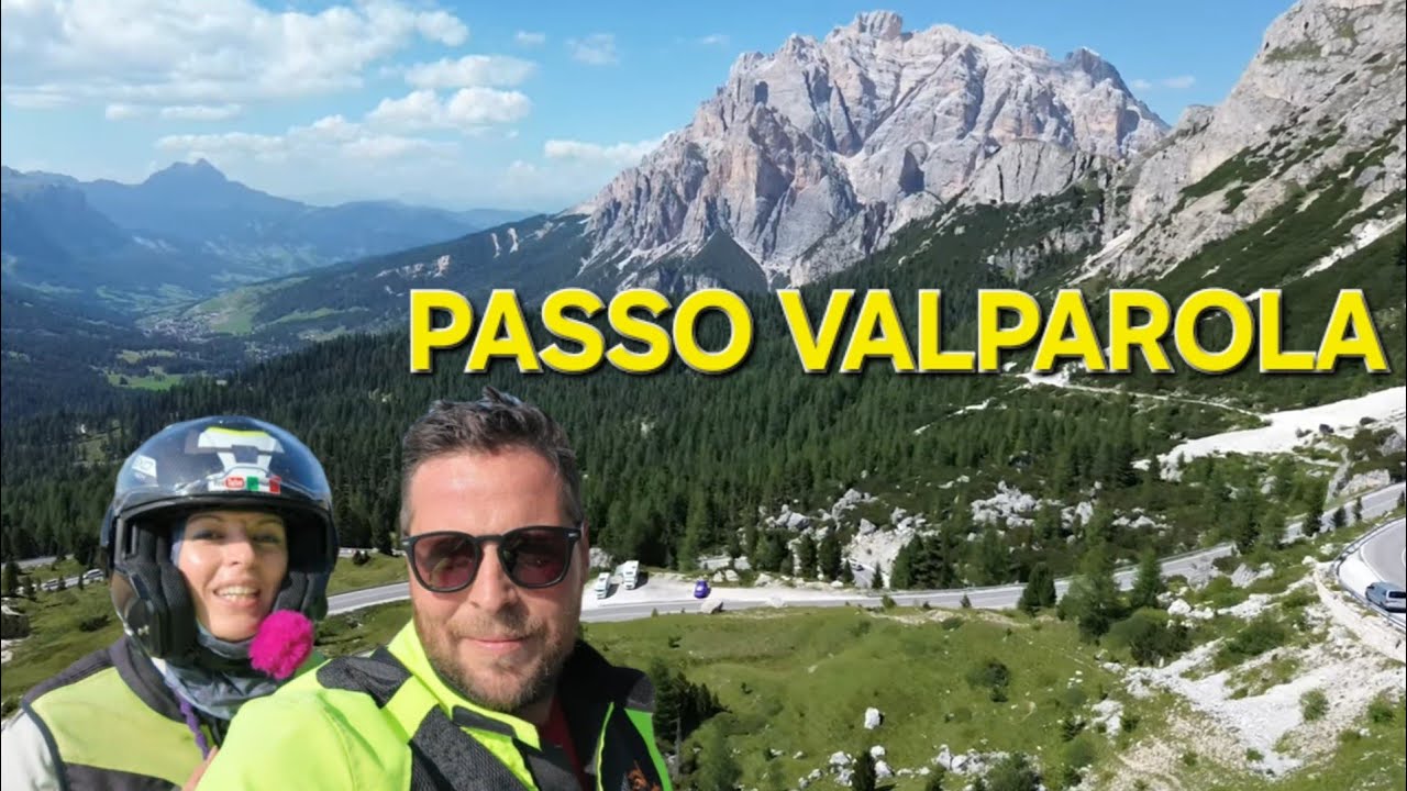 PASSO VALPAROLA...SALUTIAMO LE DOLOMITI HONDA