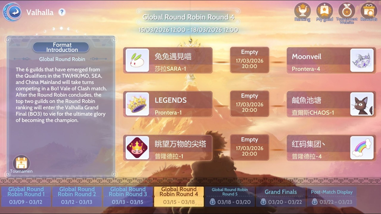 [EN] Ragnarok Origin Valhalla Cup S2 Round Robin Day 4: MOONVEIL vs 兔兔遇见喵
