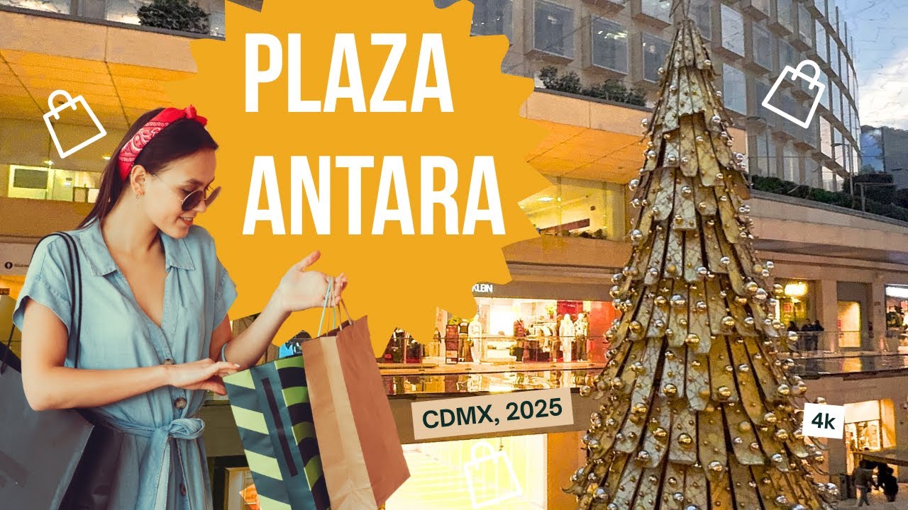 Антара: одна из самых элегантных площадей Мехико #cdmx #путешествия #туризм #4k #2025 #antara