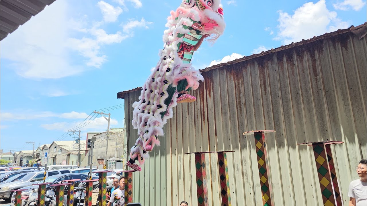【基隆長興呂師父龍獅團-戰鼓團＆醒獅團＆技術龍＆精彩跳樁】~114蘆洲鎮奉宮李府千歲入火安座開宮50週年慶遷宮遶境