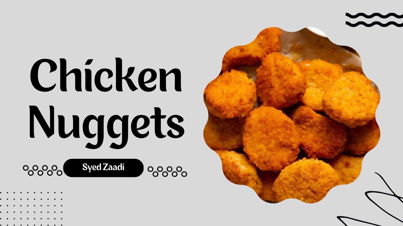 Chicken Nuggets Recipe By Syed Zaadi #nuggets #chickennuggets #recipe #youtube #snacks #teatime