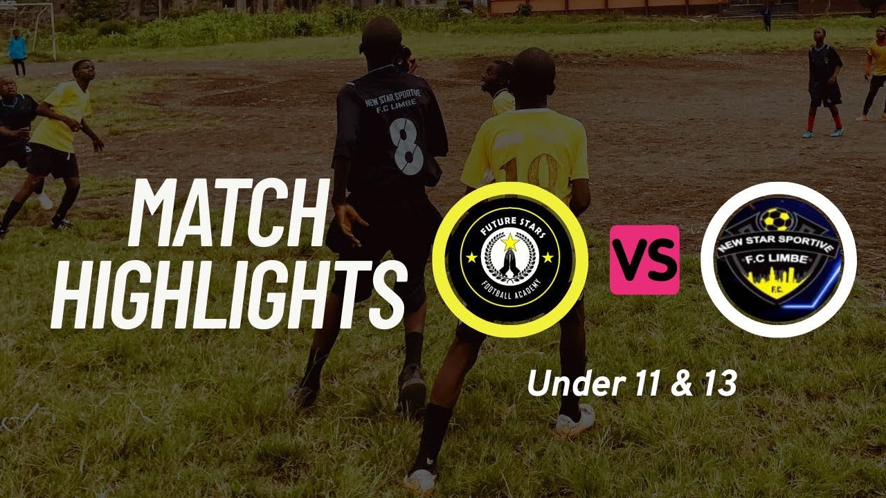 Future Stars FA vs New Star Sportive | U11 & U13 Clash Ends 1-1 | Youth Football in Buea