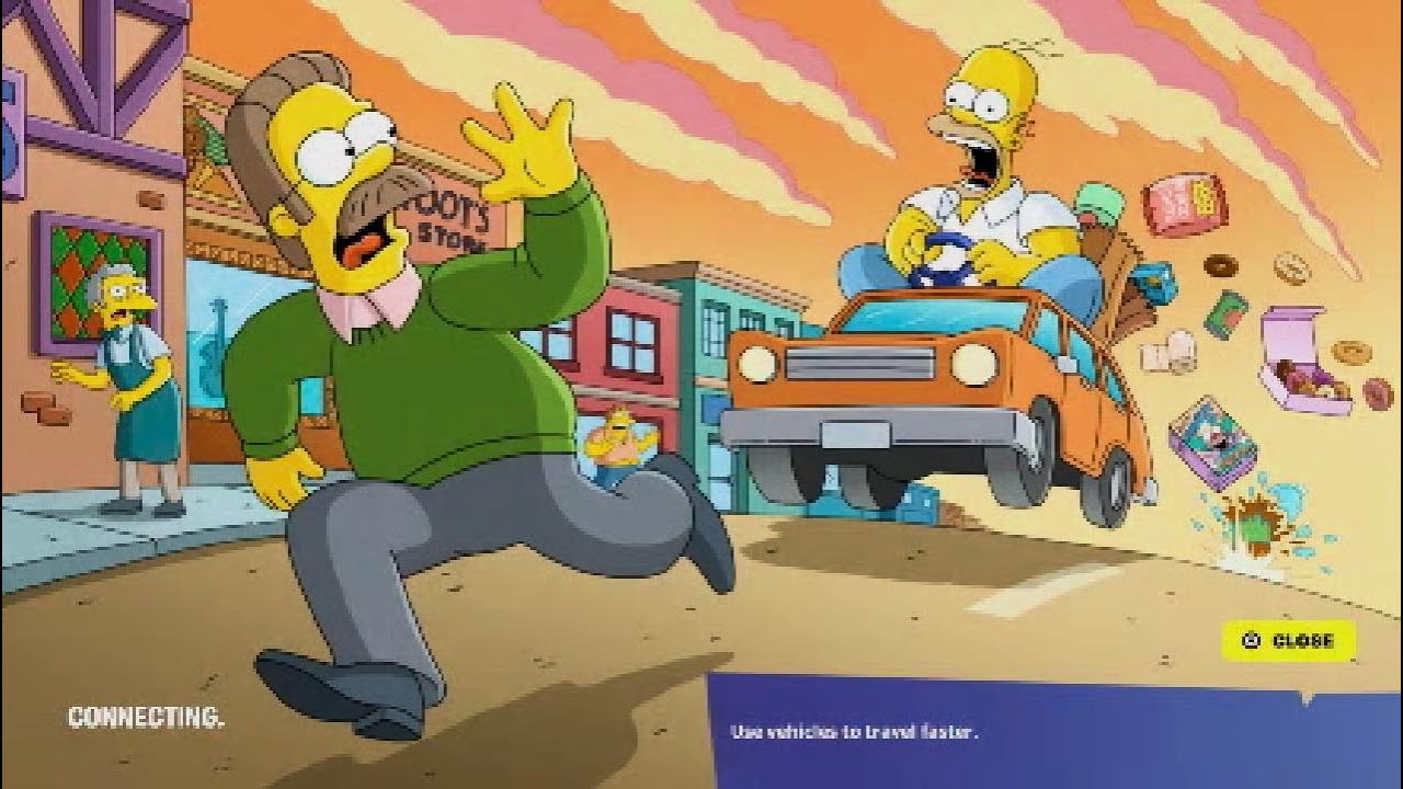 Fortnite PS5 4k HDR Ned Flanders Gameplay