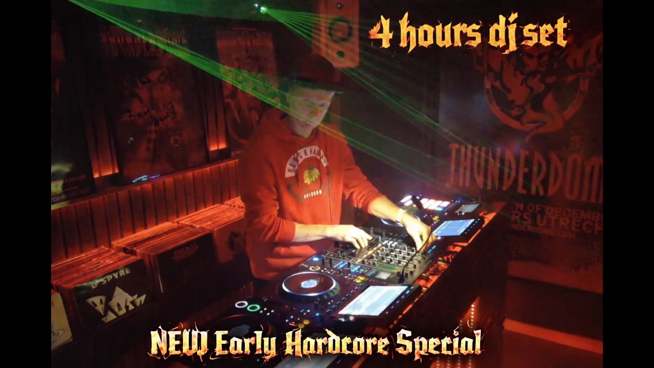 NEW Early Hardcore Special // Rave // Gabber // Hakken - 4 hours dj set - Livestream 177