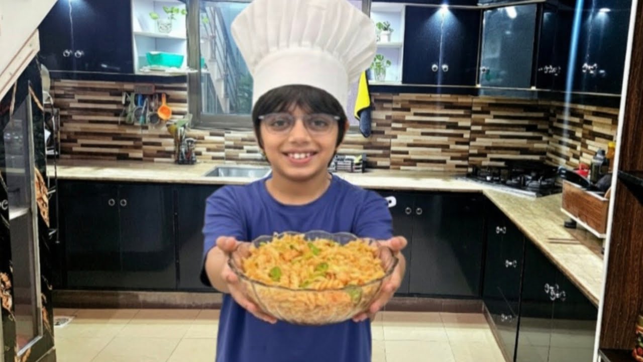Chicken Macaroni | How To Make Chicken Macroni | Chicken Macaroni Recipe by Little Chef Arhum😍 