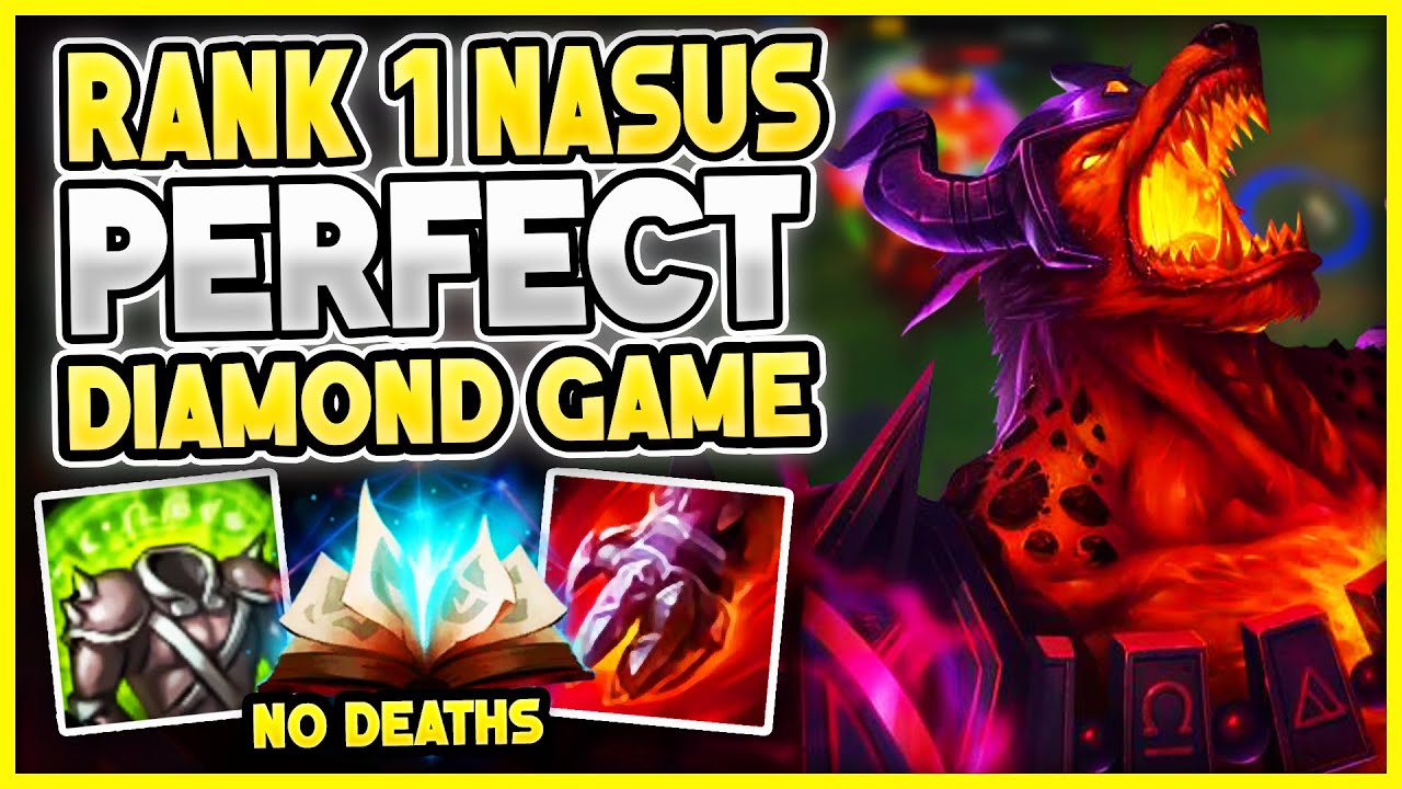 RANK #1 NASUS WORLD PERFECT VICTORY | Carnarius | League of Legends