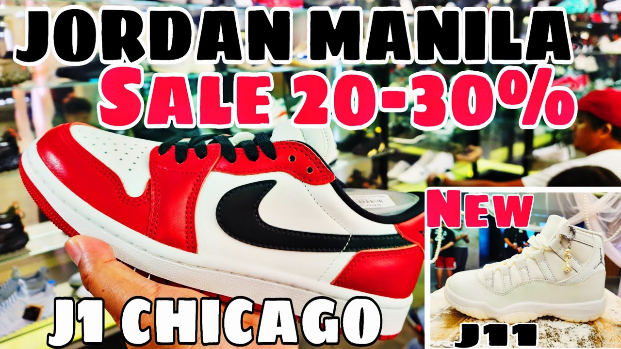 Jordan Manila Prom0 20-30% Off on All Itrms