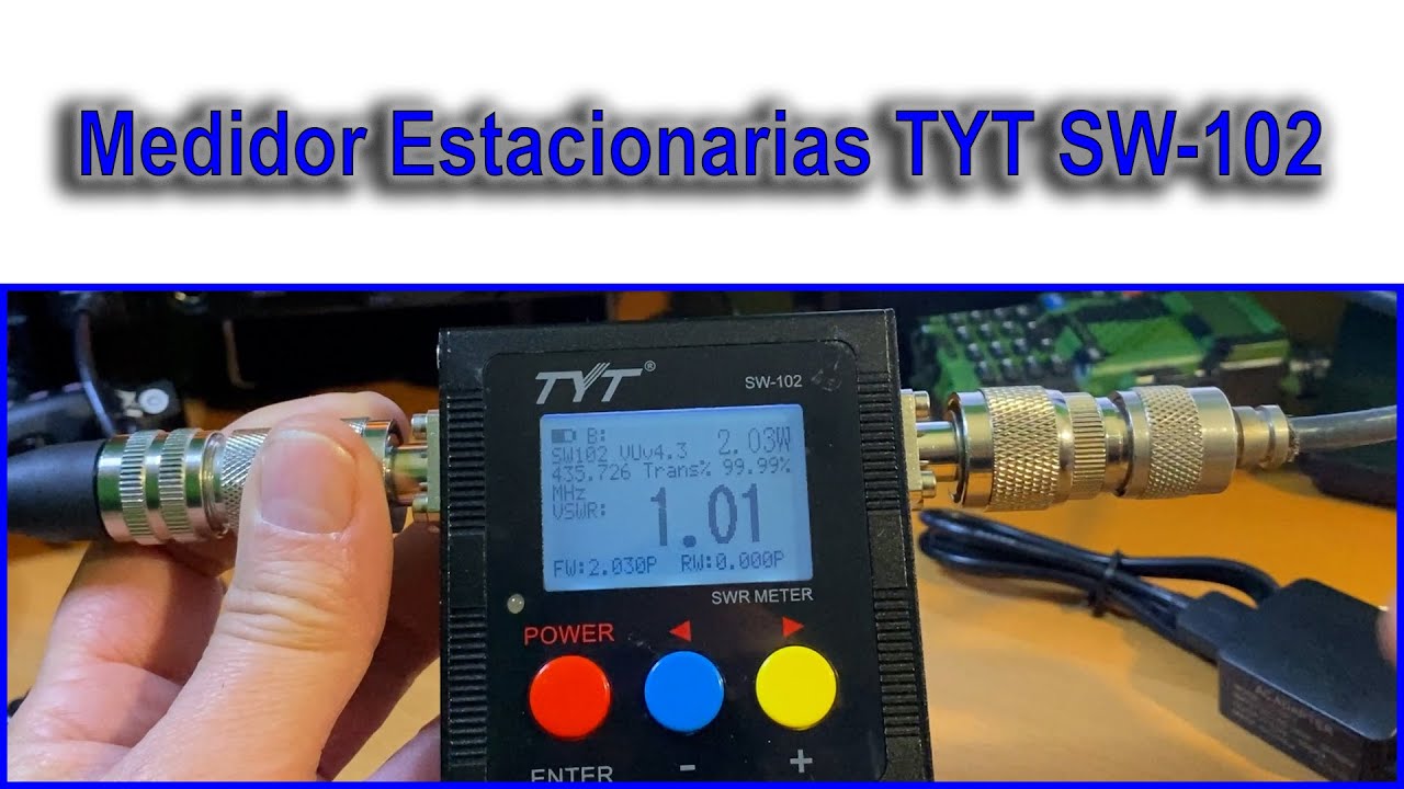 📻 Cómo Usar el Medidor SW102 para Optimizar tu Antena en VHF y UHF
