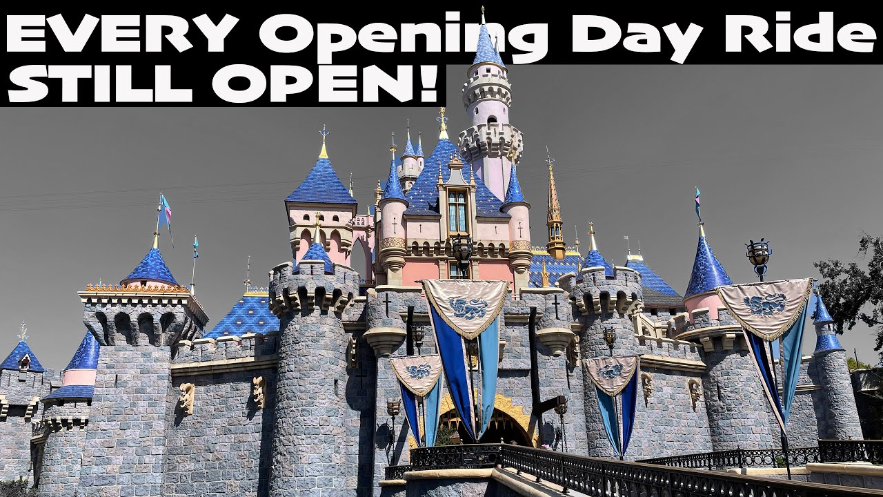 EVERY Disneyland Opening Day Attraction That Can Still Be Ridden Today