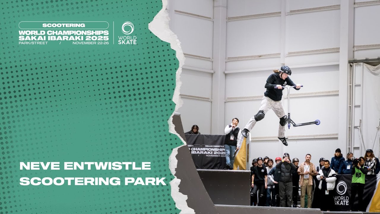 Neve Entwistle - Great Britain - Scootering World Championships  Sakai 2025