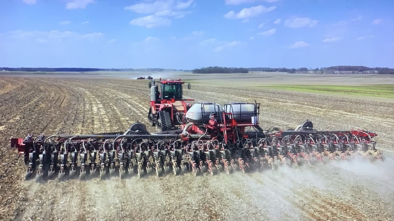 1st Week of Planting with Two CNH 2100 Planters Covering 3,700 Acres Season 2 Episode 2