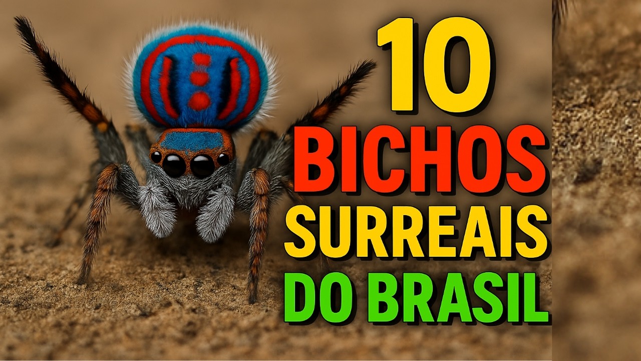 10 Bichos Incríveis Que Vivem no Brasil e Você Provavelmente Nunca Ouviu Falar 🔍