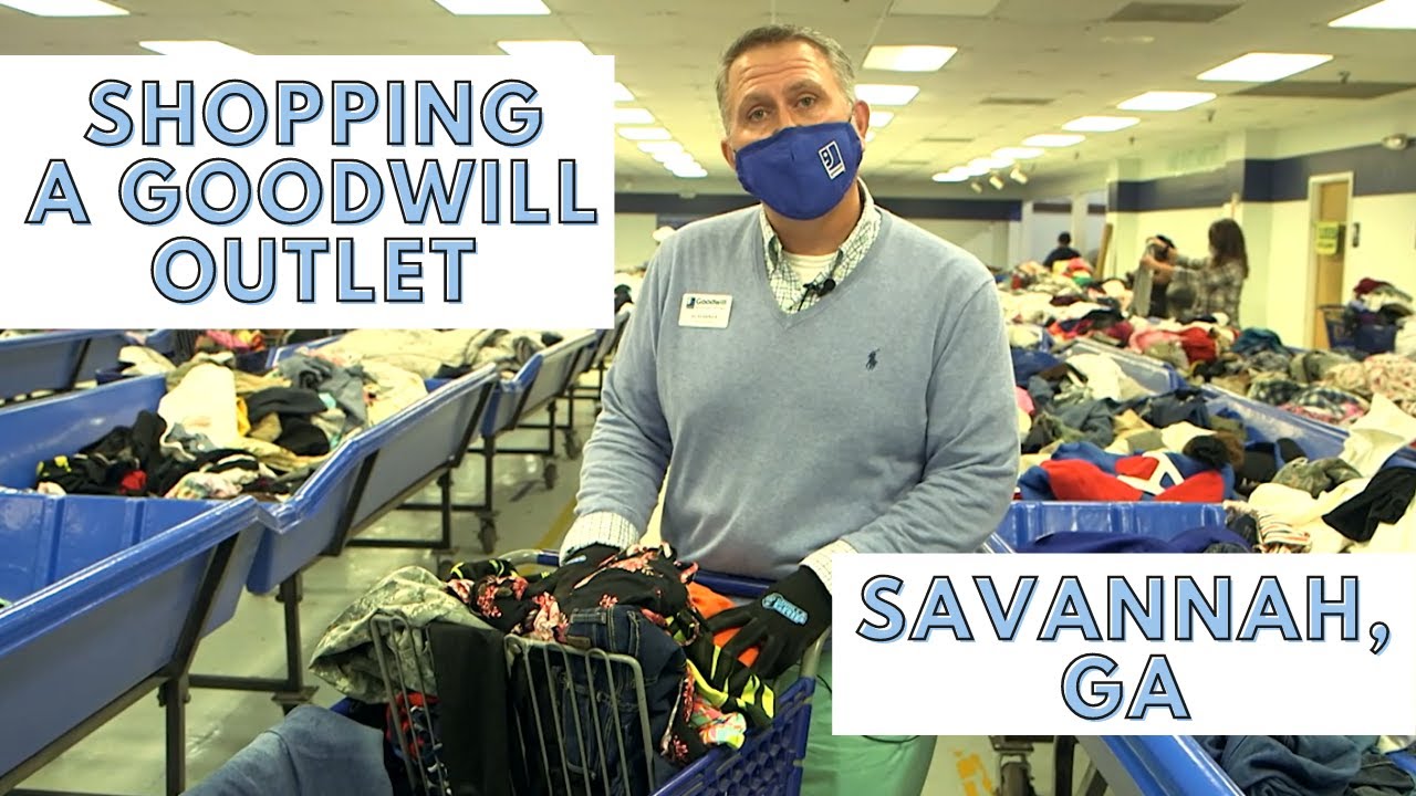 Thrift with us!  |  Goodwill Outlet in Savannah, GA  |  The Bins!