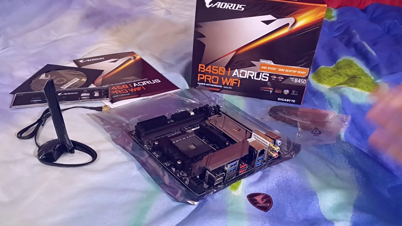 ОНЛАЙН ТРЕЙД.РУ — Материнская плата GIGABYTE B450 I AORUS PRO WIFI (AM4, Mini-ITX)