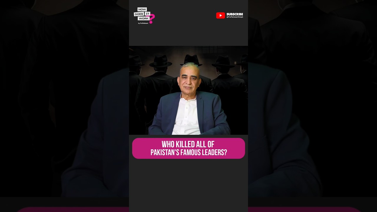 Who Killed All of Pakistan&rsquo;s Famous Leaders? #shorts
