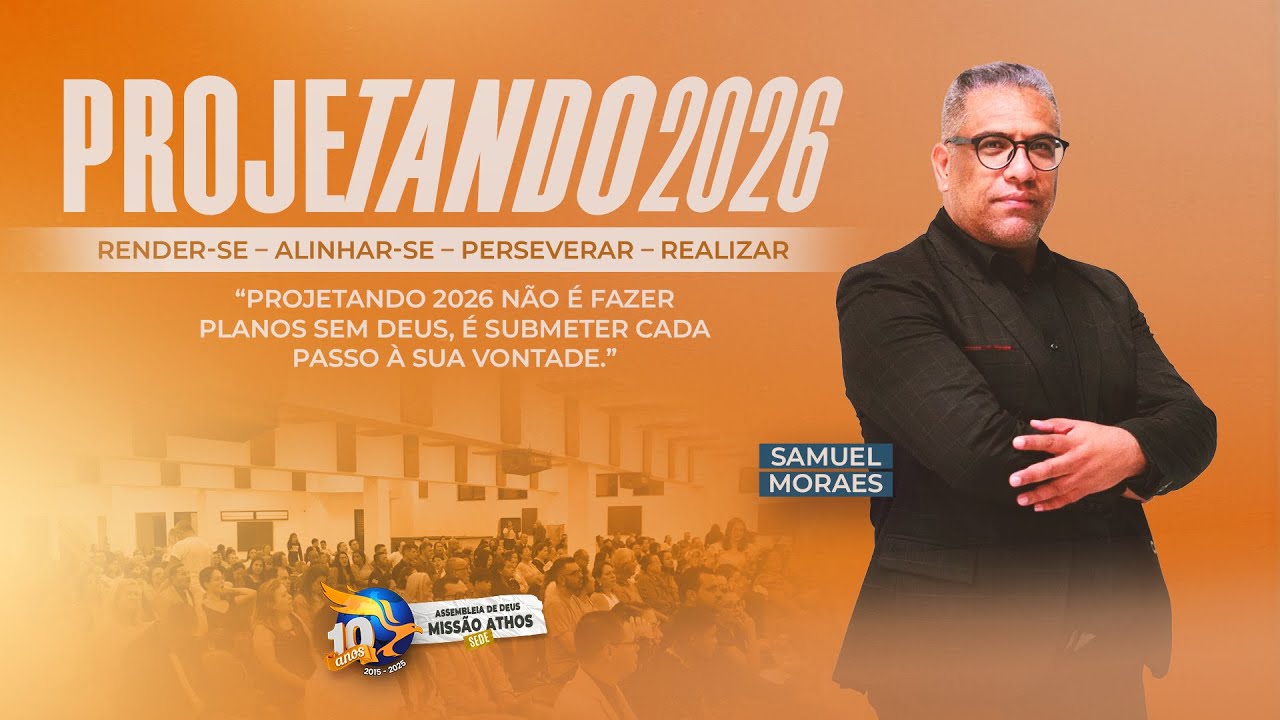 Projetando 2026 (Domingo) - Ao Vivo - 11/01/2026 - ADMA