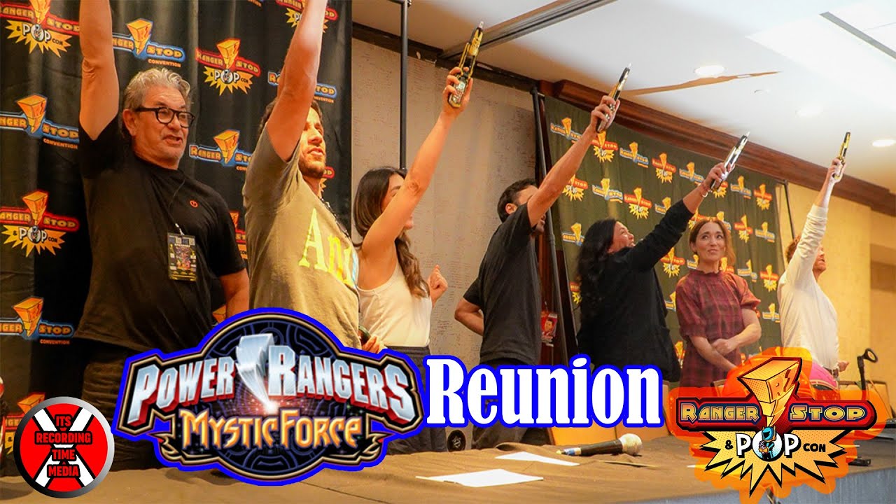 RangerStop & Pop 2025: Power Rangers Mystic Force Reunion!