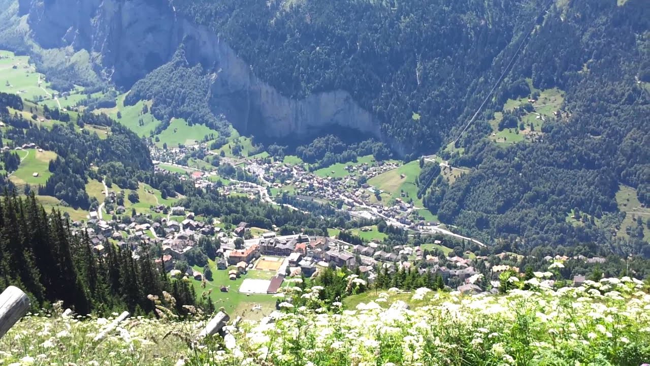 Switzerland, Canton Berne, M&auml;nnlichen towards Wengen