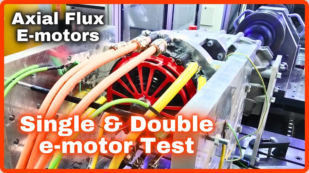Single & Double e-motor Test | Beyond Motors | Innovative Axial Flux e-motors