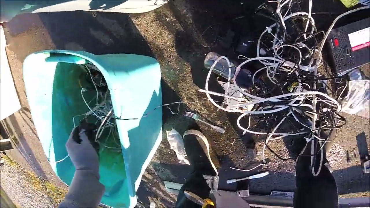 Cleaning Scrap Around My Yard