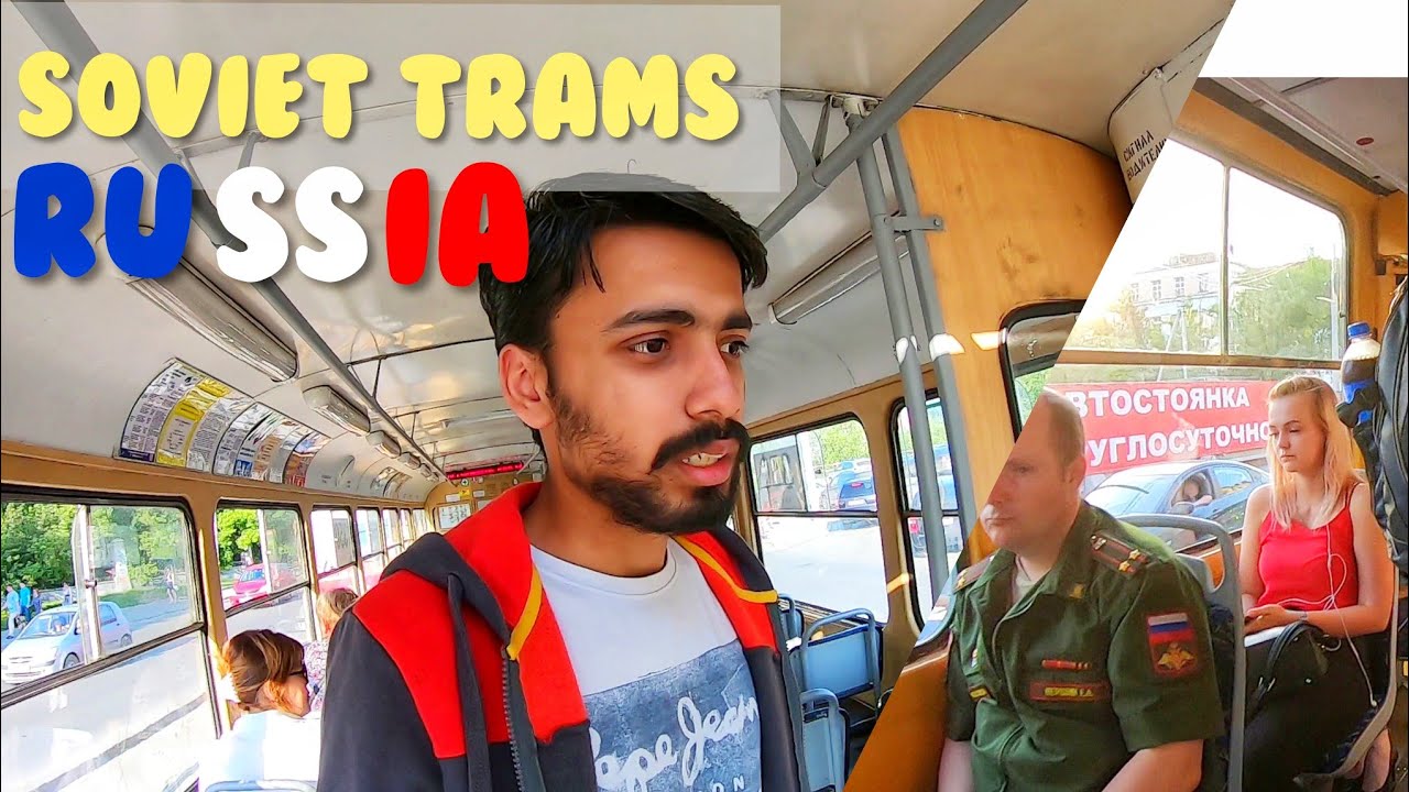 SOVIET UNION TRAMS - Most Beautiful Transport in RUSSIA