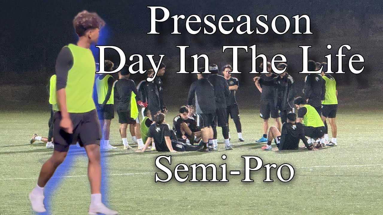 I JOINED A SEMI-PRO TEAM || Pre-season Day in the Life