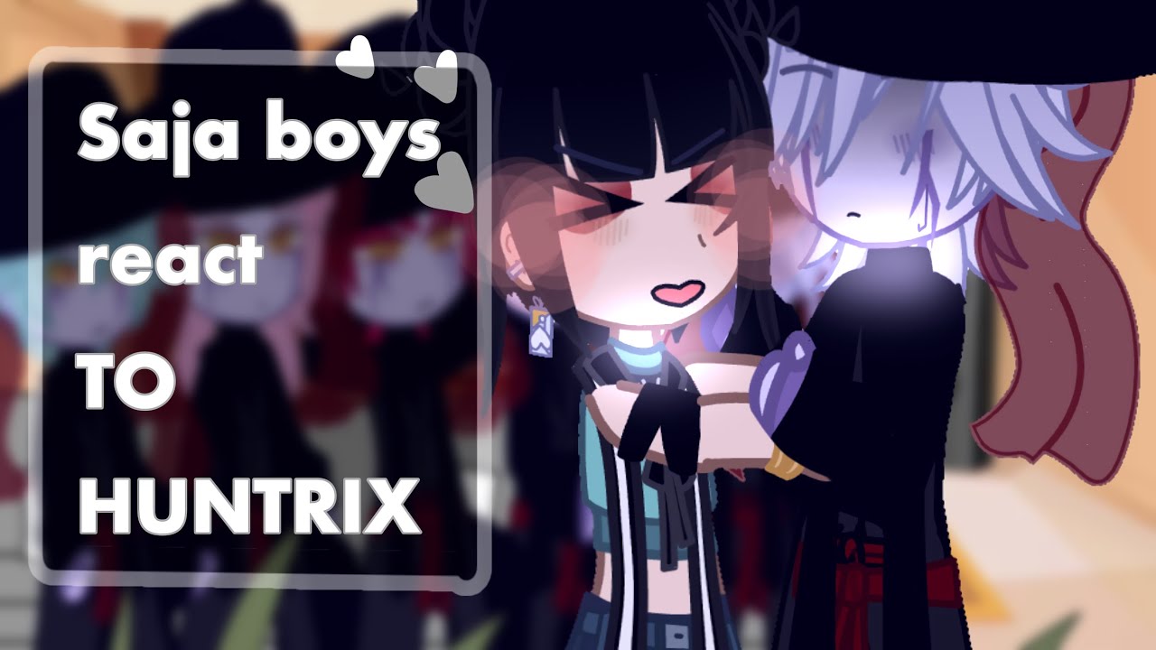 KPOP demon hunters react to HUNTRIX // ships // ft : Saja Boys