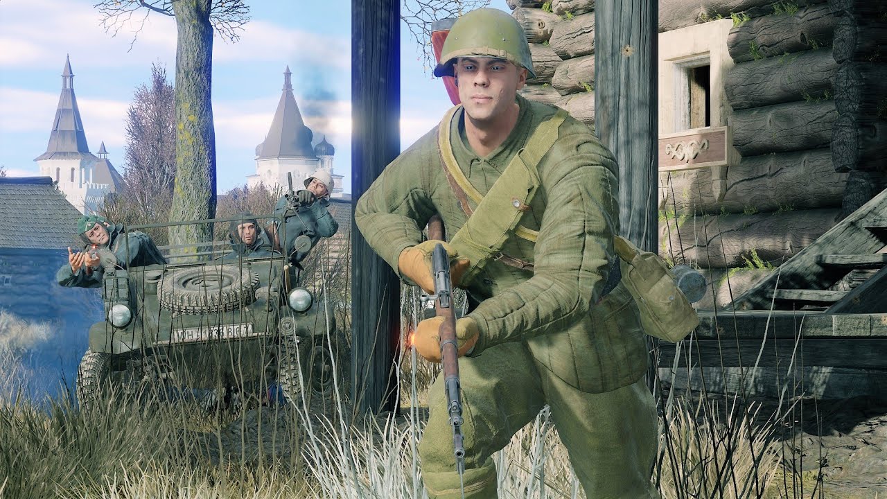 Enlisted Gameplay - Beloe Lake - Battle For Moscow [1440p 60FPS]