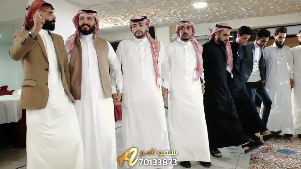 افراح الدليم »دبكه جوبي الفنان ابراهيم الليلي فرقت الفرات الموسيقية 📿70133873