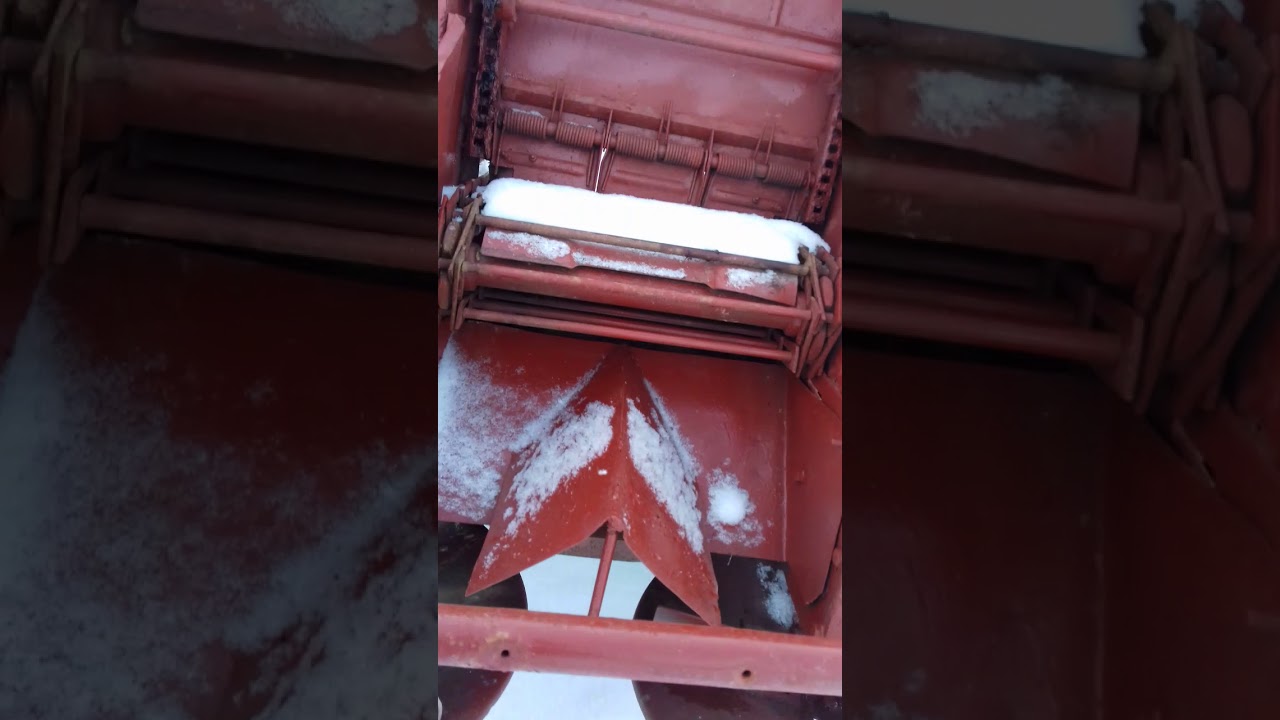 Разбрасыватель мву-5 в саду