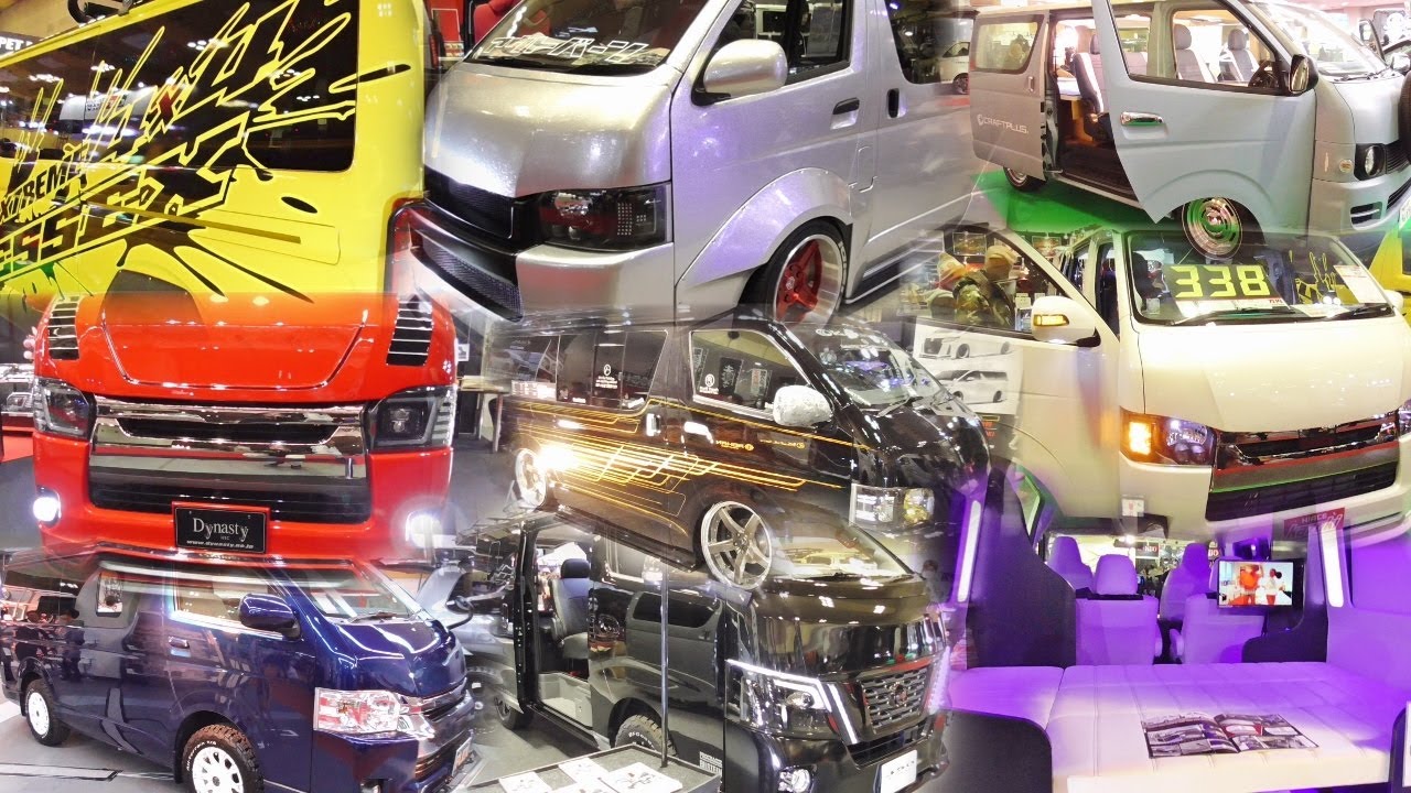 Toyota Hiace пользовательские модифицированные шоу Япония 2018