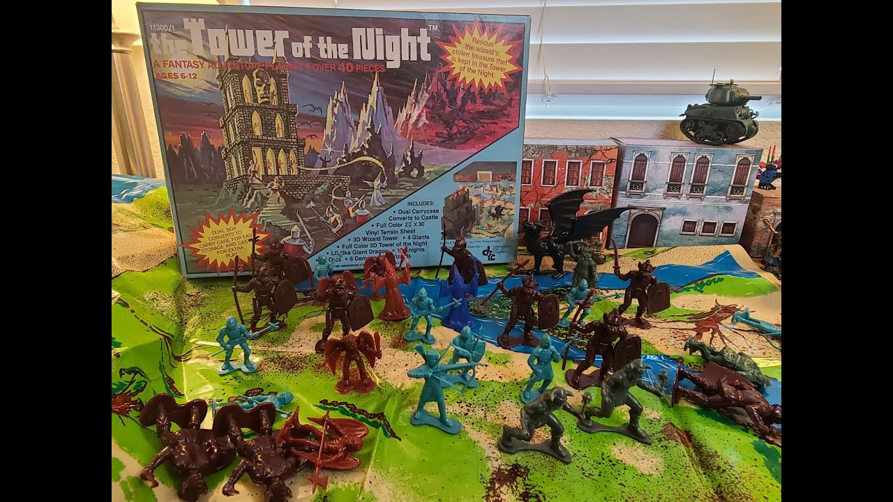 Unboxing my Childhood!  Tower of the Night/ Dragonriders of the Styx!
