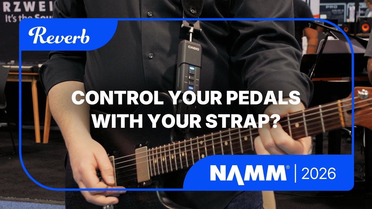 Хотите добавить выразительности своему гитарному ремню? Casio Dimension Shifter на выставке NAMM ...
