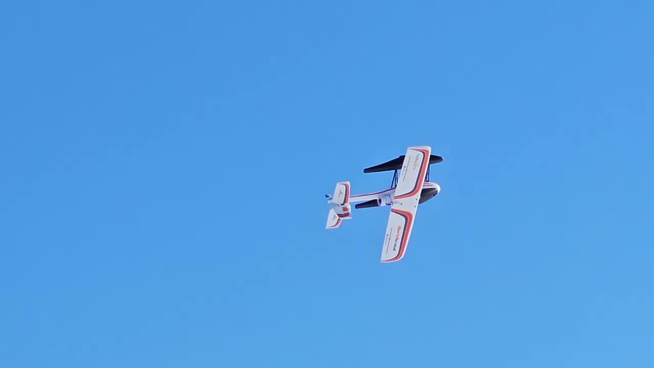 Aeroscout 64mm edf floats off packed snow/ice