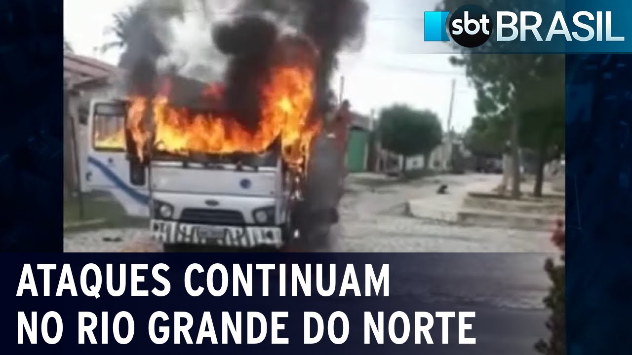 Ataques no RN: mais de 140 suspeitos foram presos | SBT Brasil (21/03/23)
