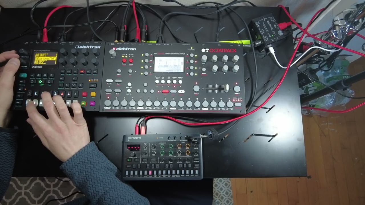 Building a Dub Techno Track from Scratch (Octatrack + Roland S1 + Digitone)