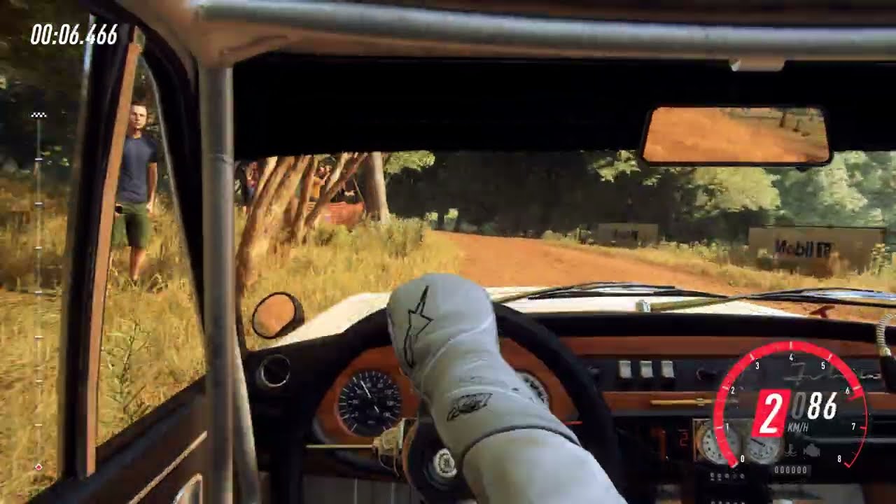 Dirt Rally 2.0 / Mount Kaye Pass / Lancia Fulvia HF / attempt 6 / top 16 / cockpit view