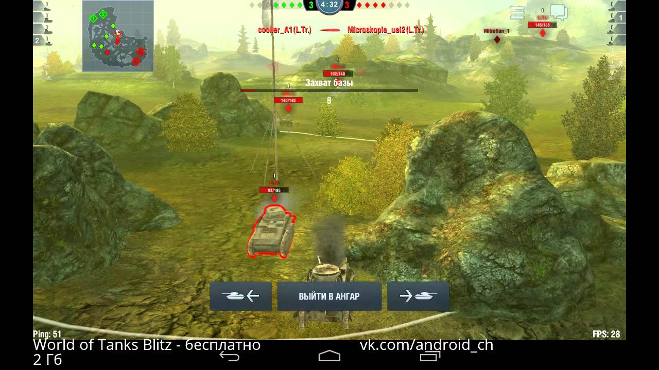 World of Tanks Blitz - Легендарная игра на Android(Обзор/Review)