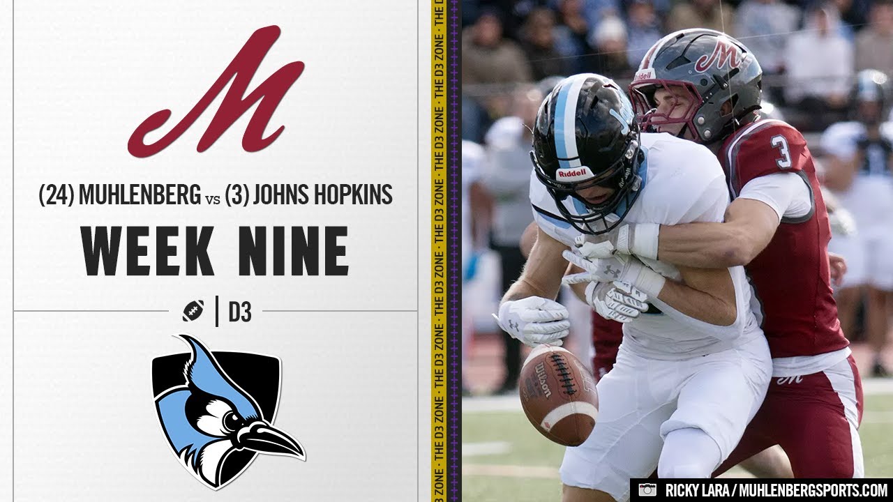 #24 Muhlenberg vs. #3 Johns Hopkins Highlights | D3 College Football 2025
