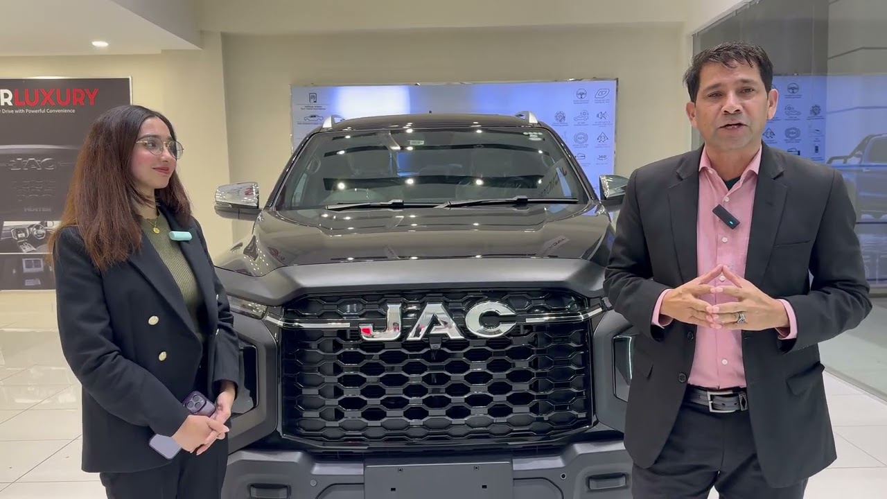 “Unveiling the JAC T9 Hunter: The Ultimate Double Cabin with Sunroof in Pakistan!”