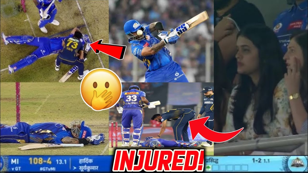 Suryakumar Yadav Injury Ipl 😮 | MI Vs Gt latest Update | Ipl Latest Update