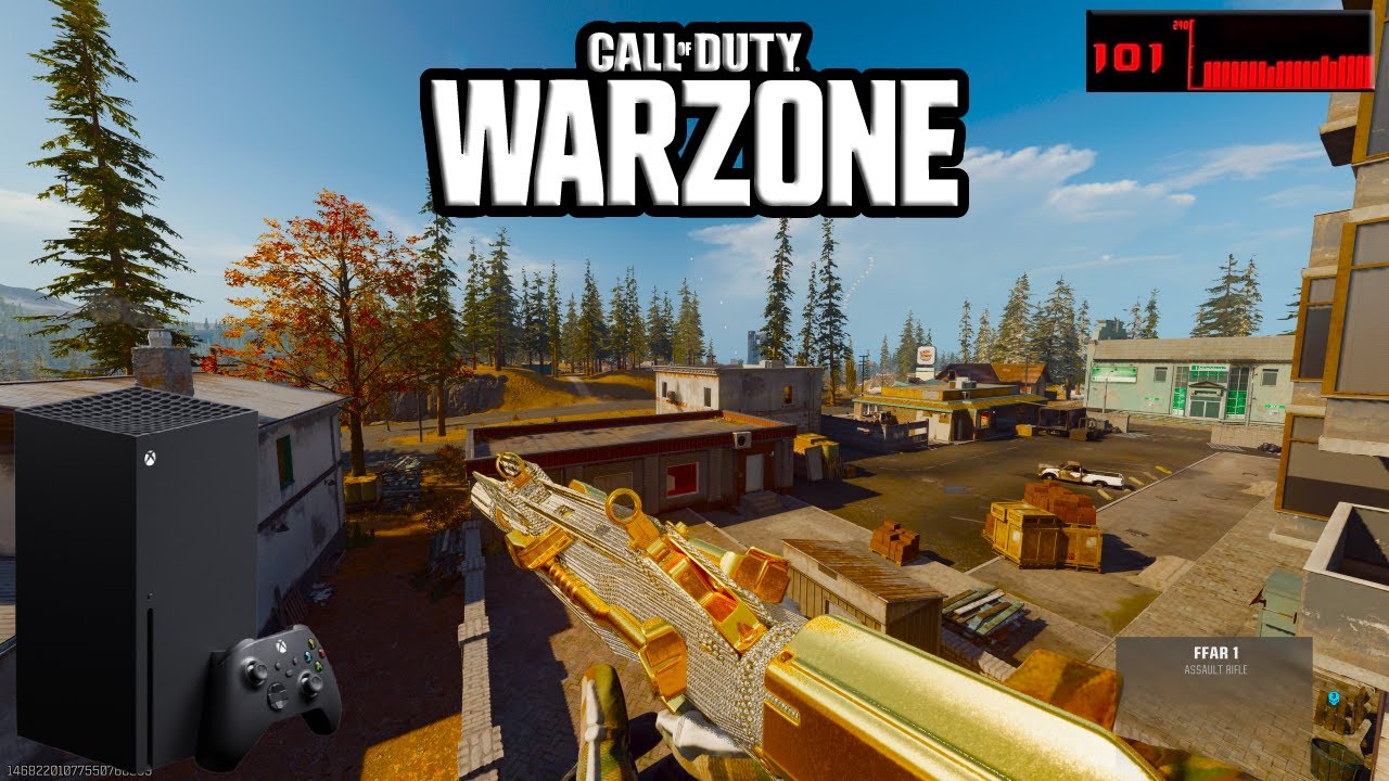 Xbox Series X 1440P 120HZ - FPS Test Verdansk Season 4 - Warzone